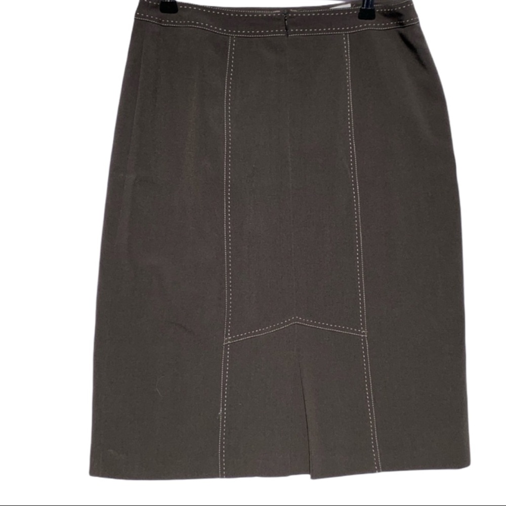 StudioPETITES Straight Black Lined Skirt Size 4 P